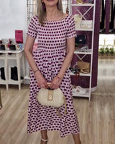 Heart pattern dress