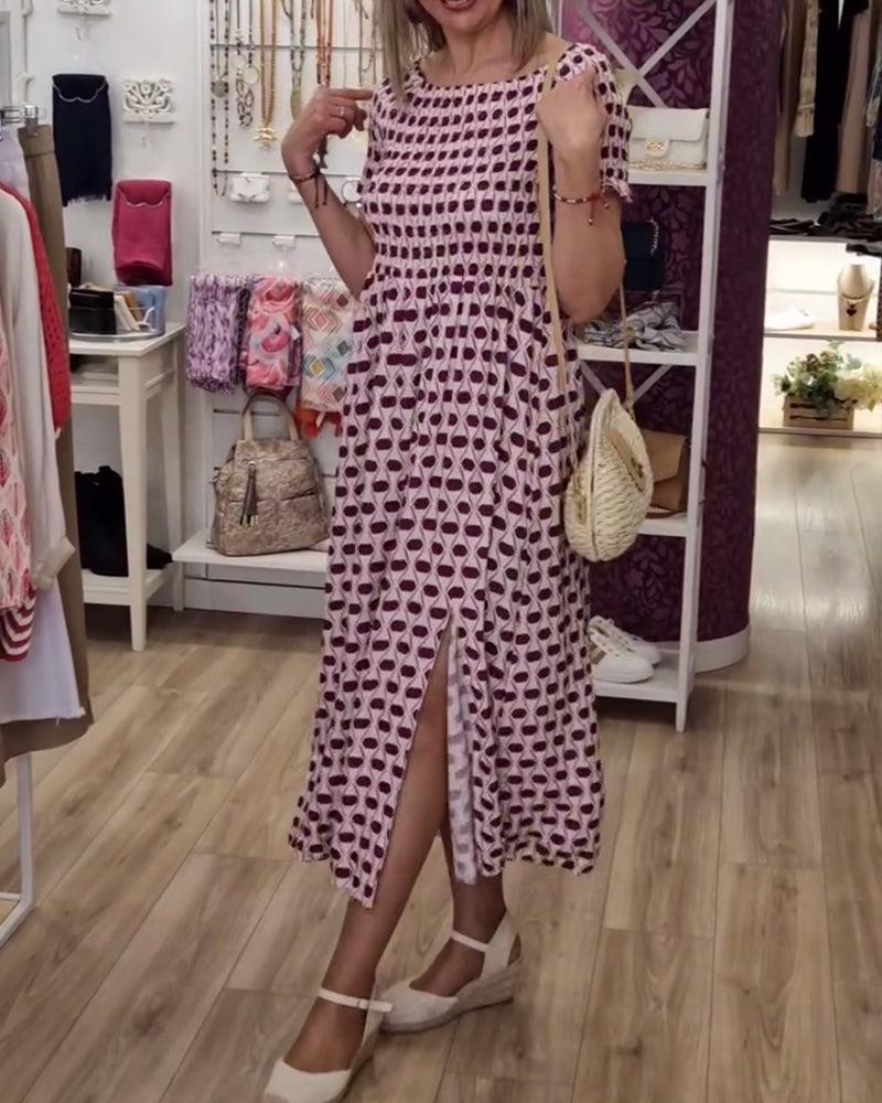 Heart pattern dress