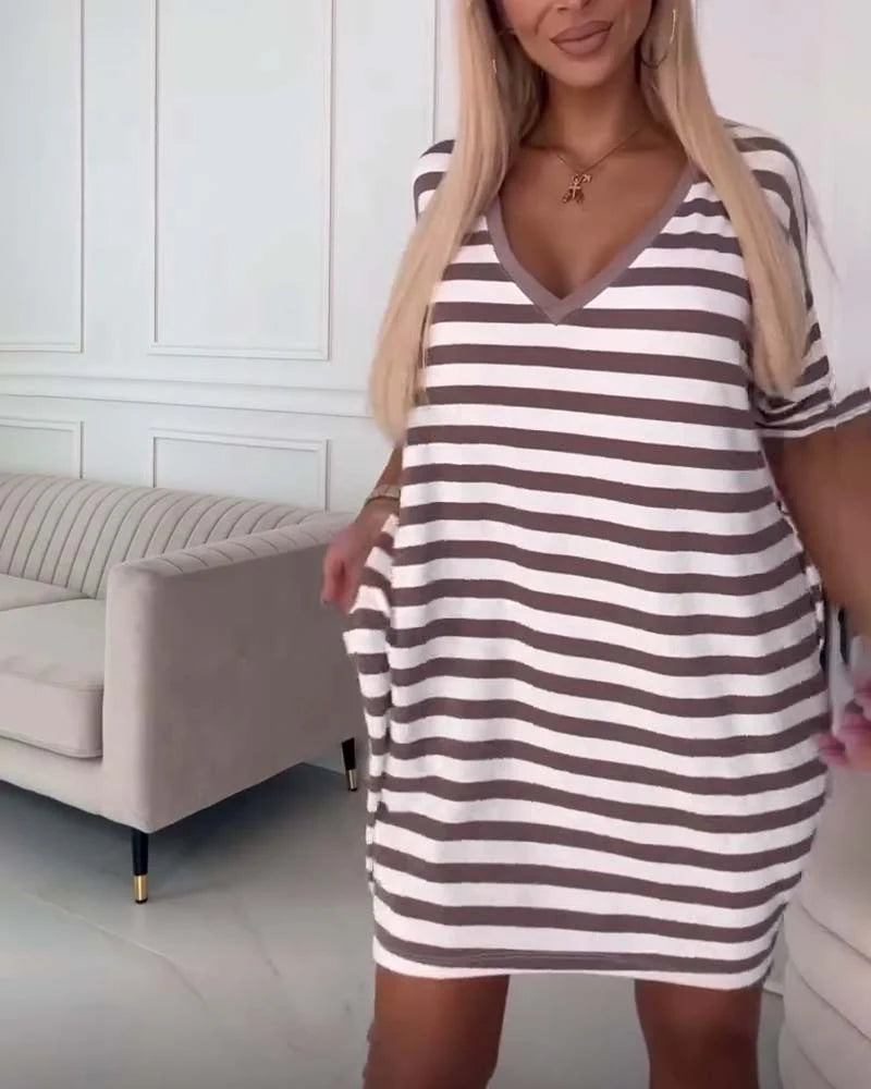 StripeChic Dress