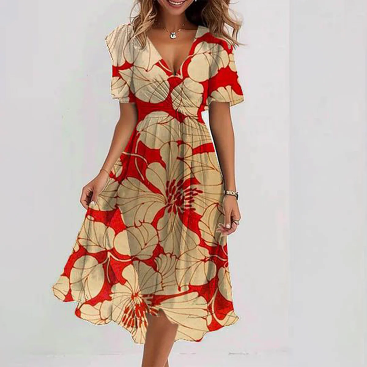 FlowerFire Dress