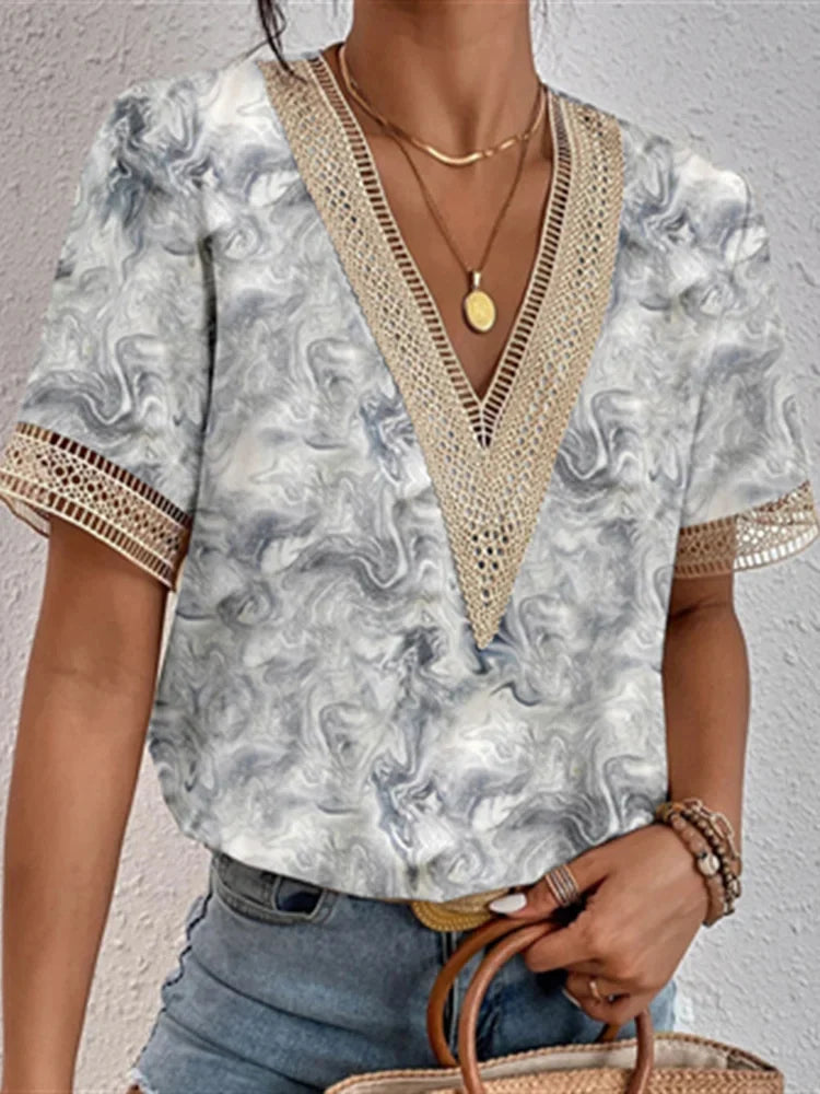 Marble Shine Blouse