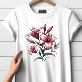 Elegant lily t-shirt