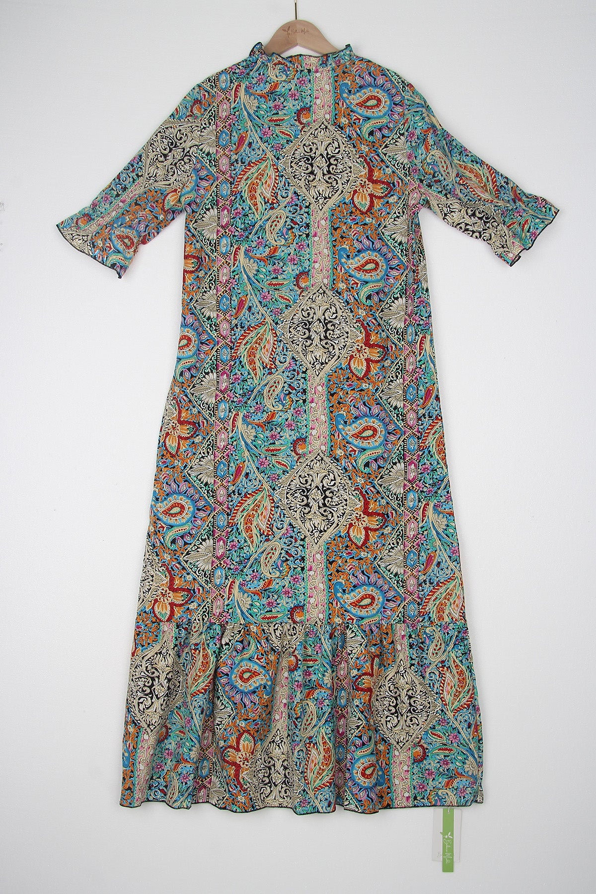 Paisley magic maxi dress