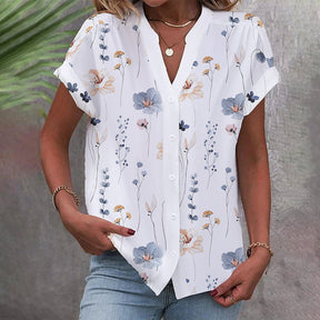 EcoExotica® - Floral button-down shirt