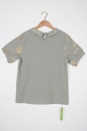 Natural gold shirt blouse