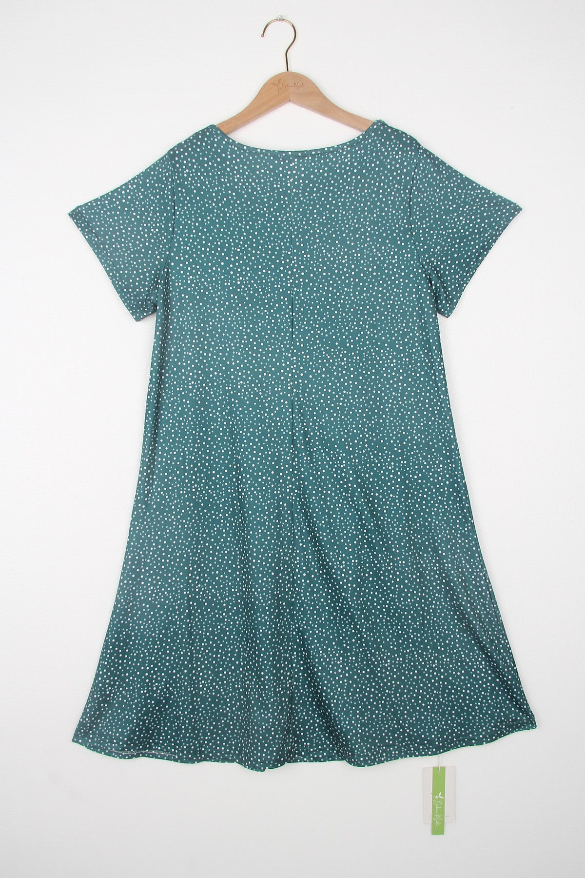 MintDots tunic swing dress