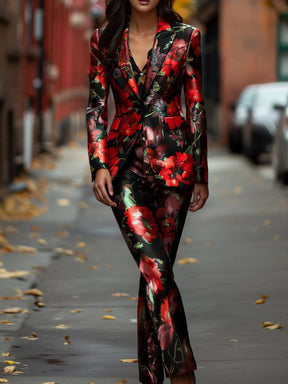 Poppy Flower Power Suit