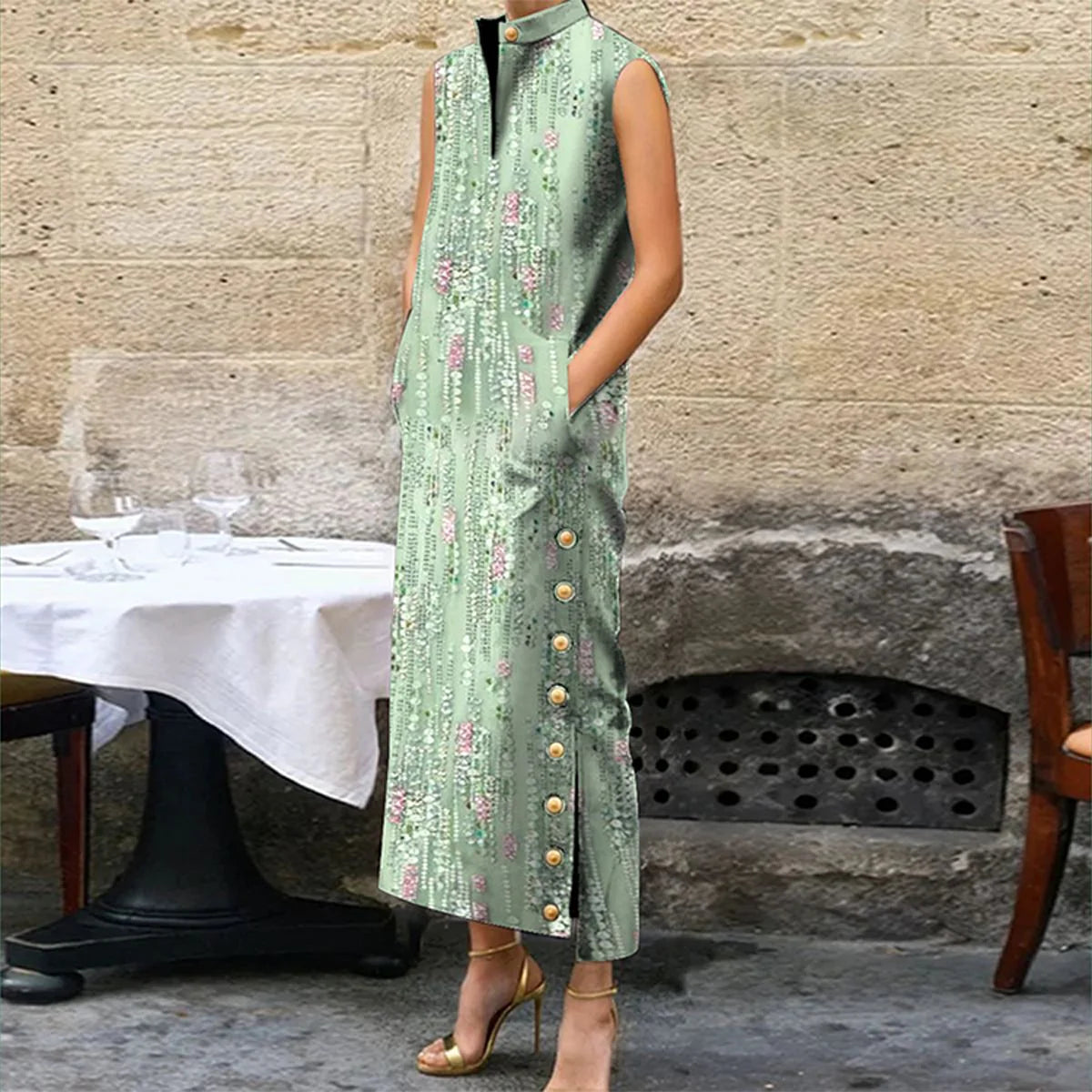 GreenShine MaxiDress