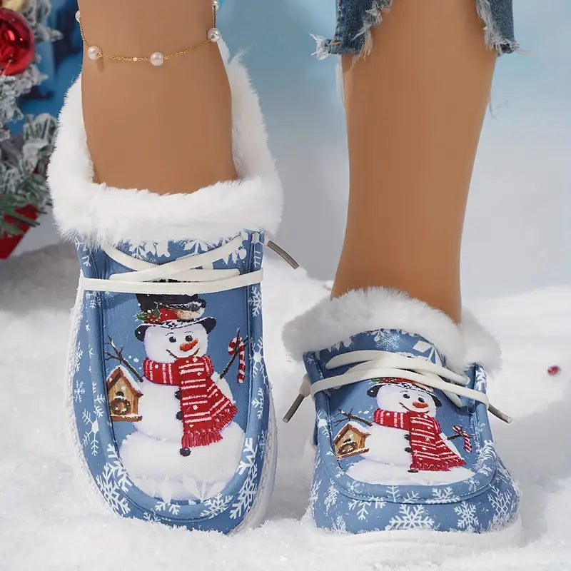 Zimtstern® - Winter Snowman Cozy Slippers