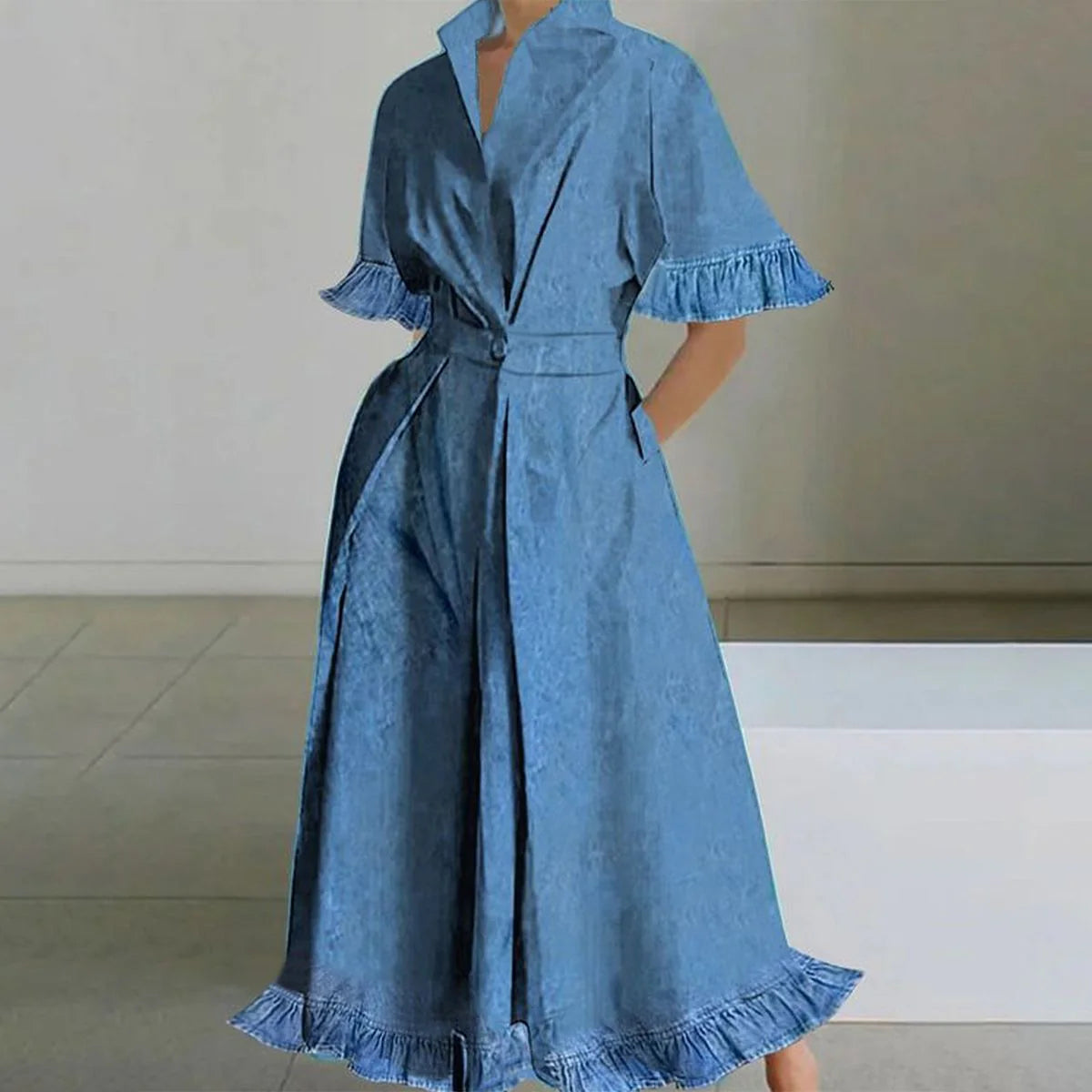 DenimChic Dress