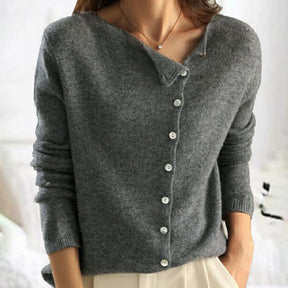 StrickSinn® - Simple plain sweater with long sleeves