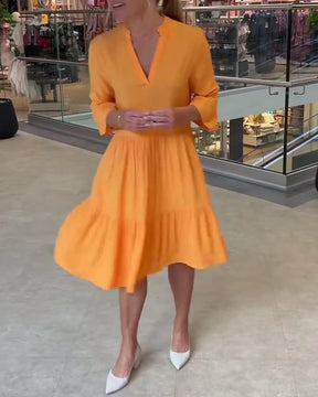 Orange Glow Dress 