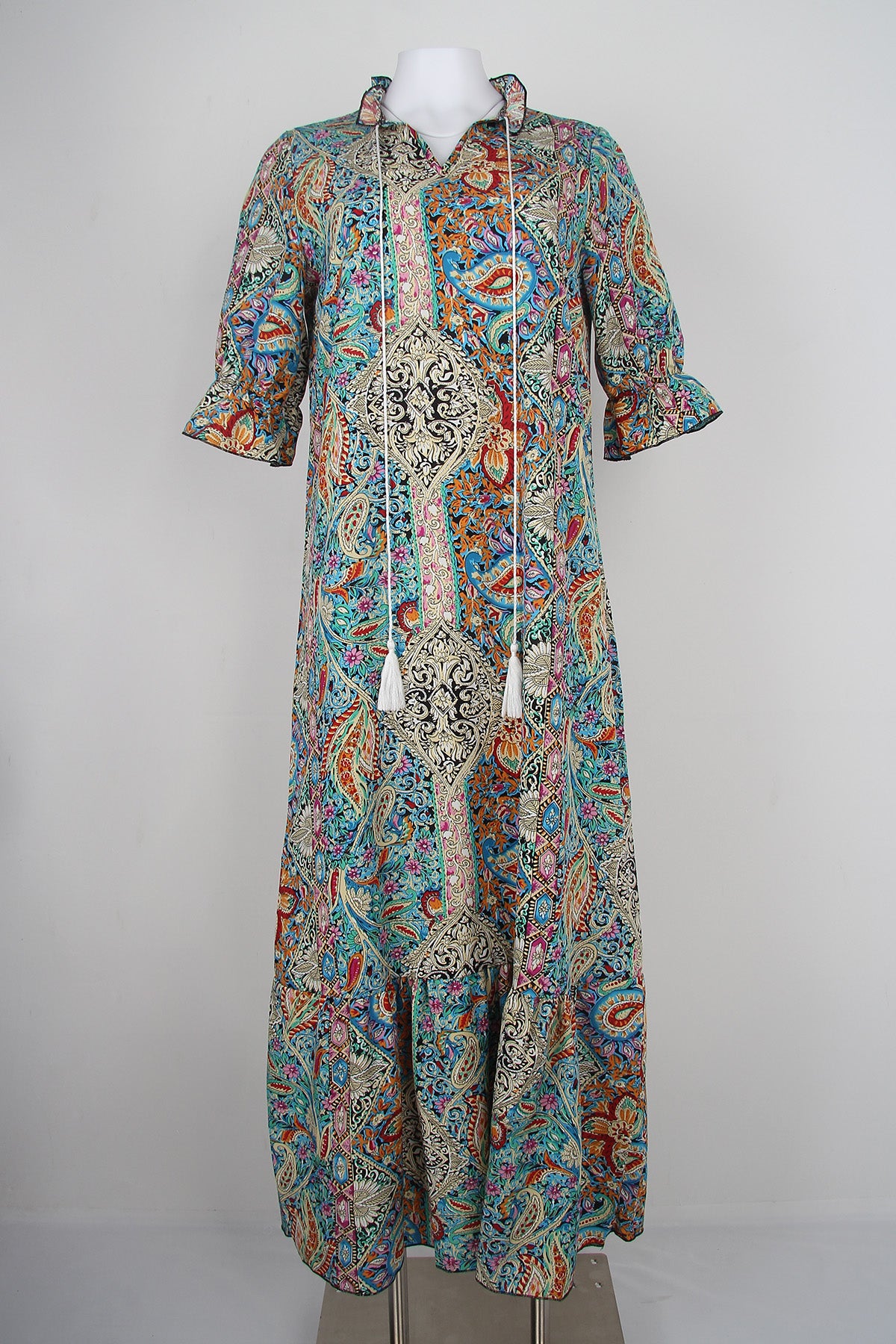 PaisleyElegance BohoChic Maxi Dress