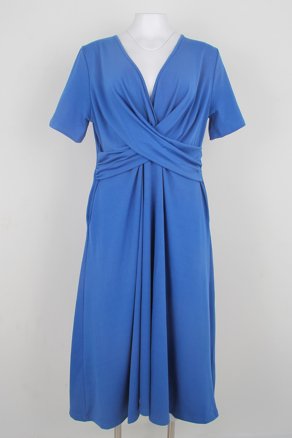 Royal blue summer dress