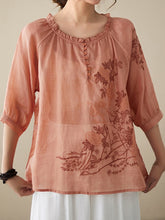 Vintage charm blouse