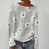 Reverie® - Fashionable long-sleeved sweater with print