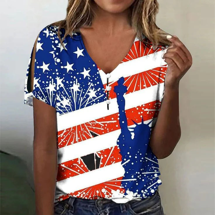 Freedom Flag Top