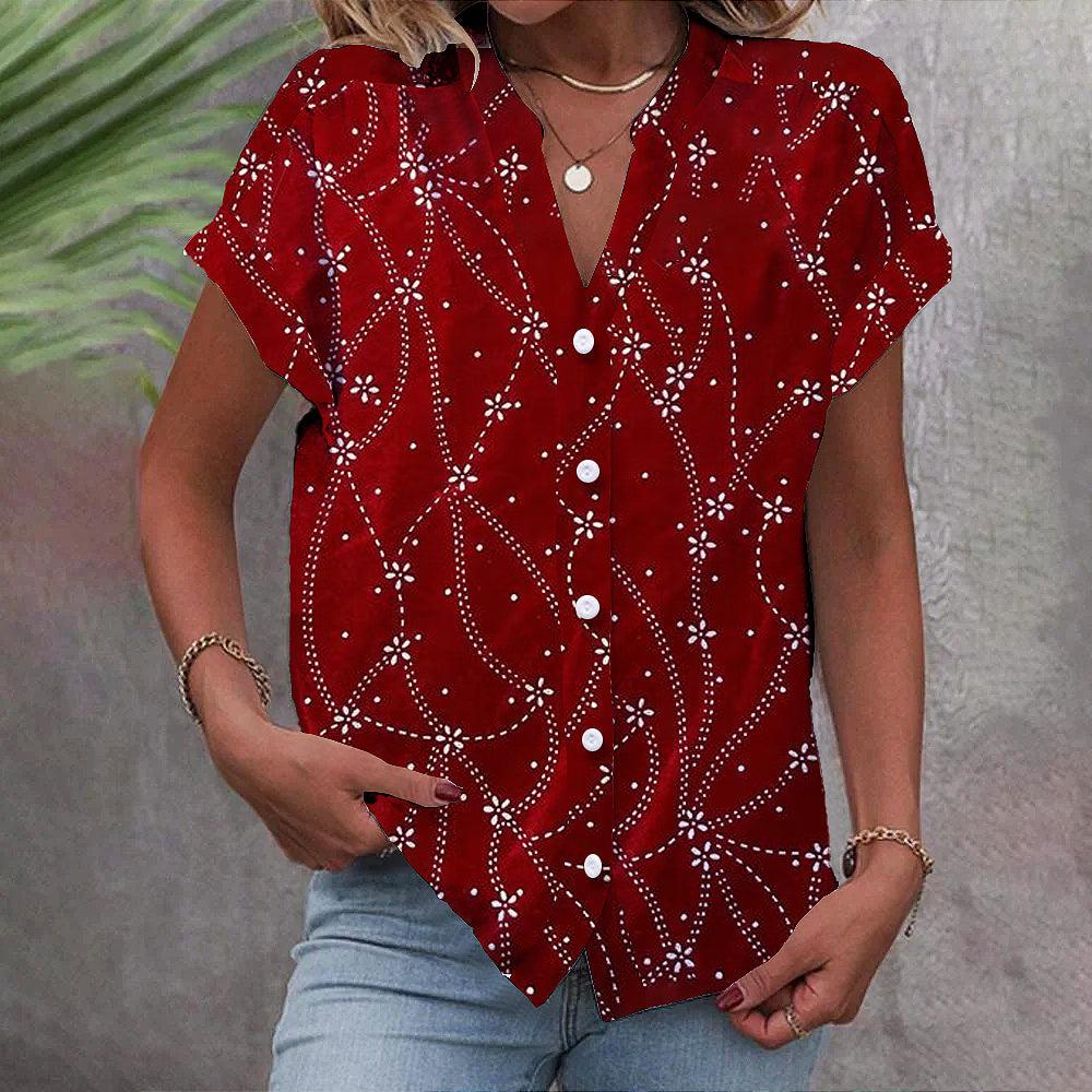 PatternRed Shirt