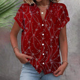 PatternRed Shirt