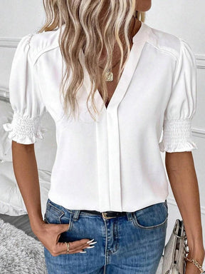 White Minimalist Top