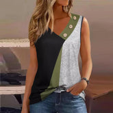 Color Block Tank Top