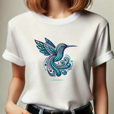 Hummingbird Art T-Shirt