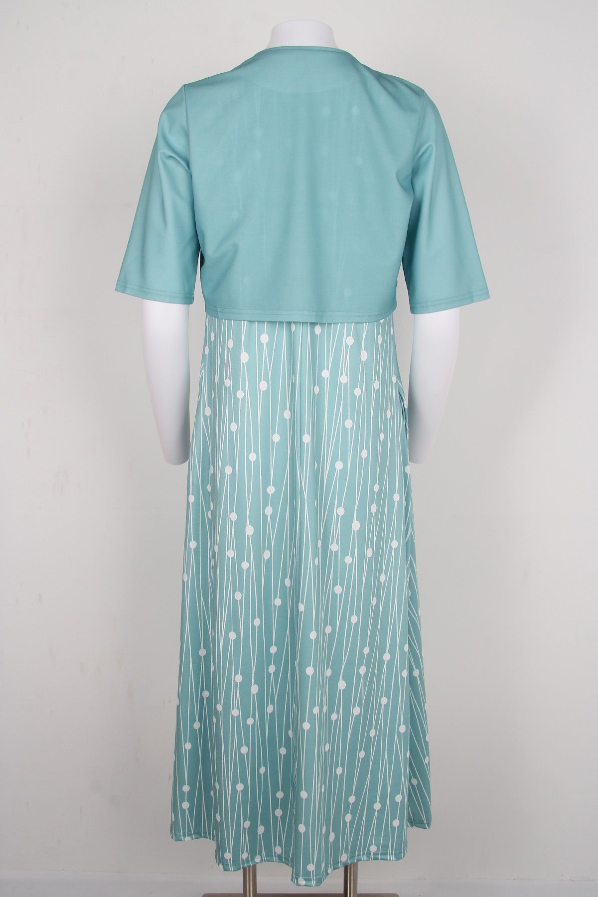 Sea Breeze Pleated Dress