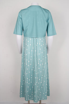 Sea Breeze Pleated Dress