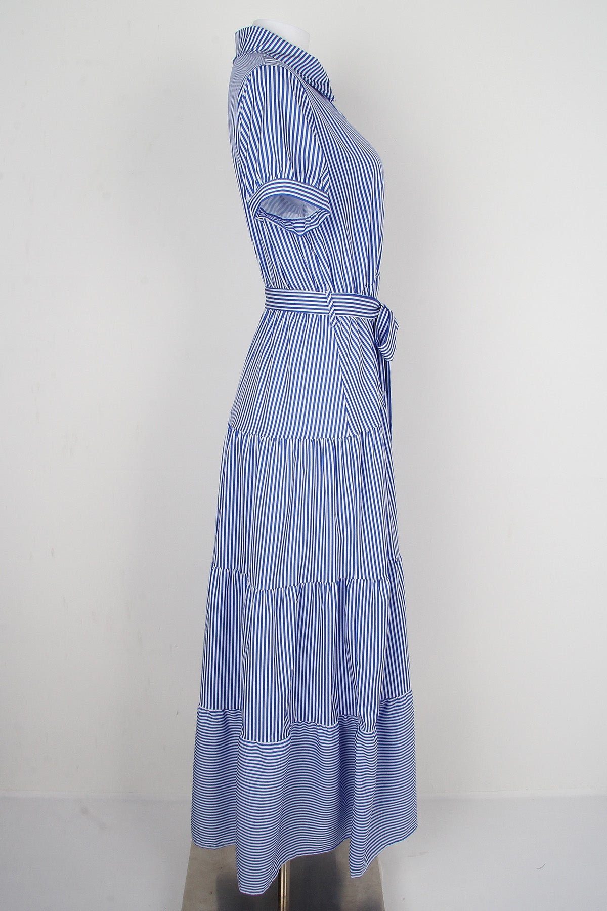 Maritime Chic Maxi Dress