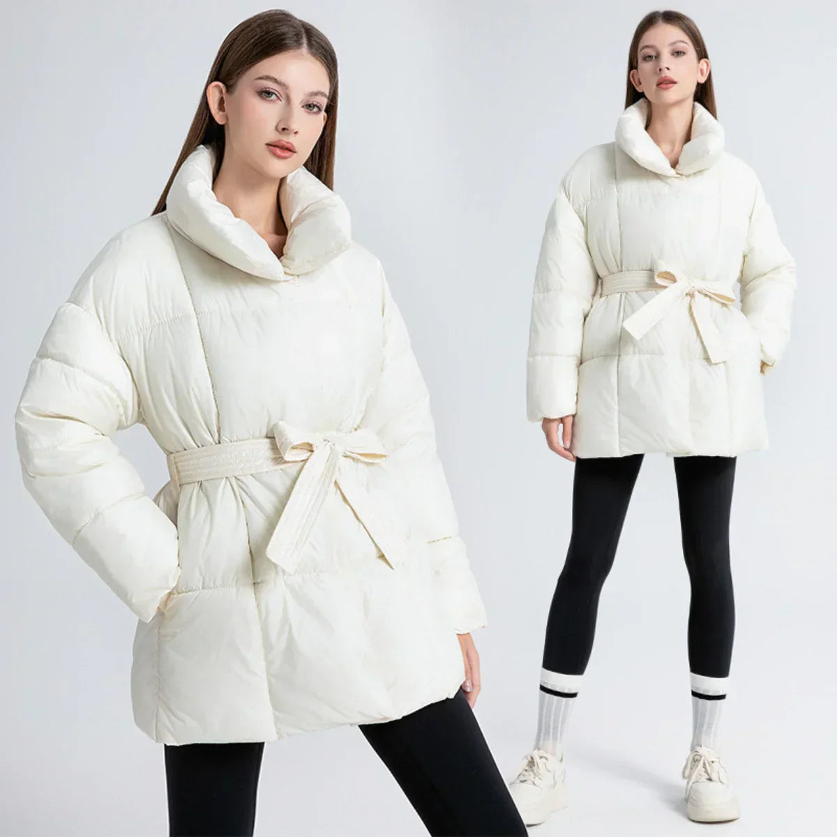 Sophie™ - Schicker Wintermantel mit Gürtel