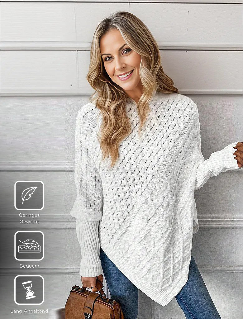 WinterTrend® - Plain sweater with round neck