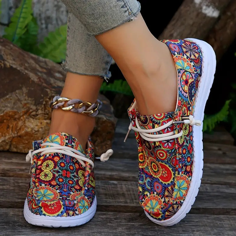 Raffiné® - Colorful Mandala summer sneaker