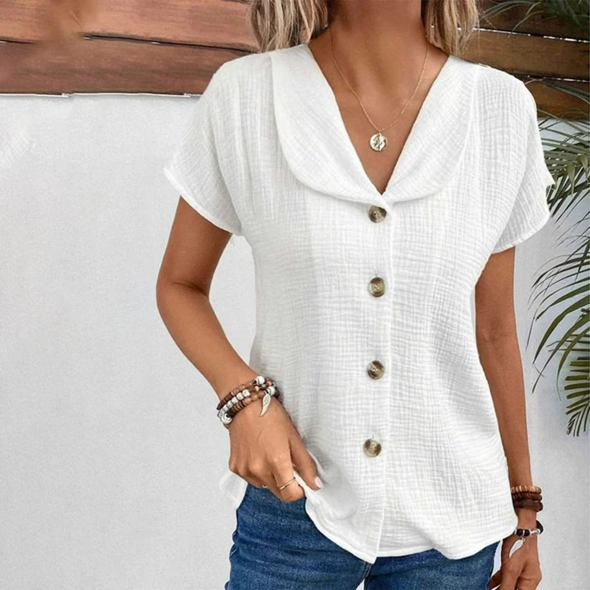 WhitePlain Shirt