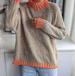 WinterTrend® - Fashionable sweater with round neck