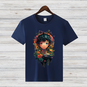 Mystisches Anime Kunst T-Shirt | Fantasy Illustration Shirt | Stilvolles Manga Design | Geschenk für Anime-Fans
