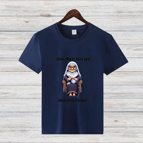 Wenn Oma es nicht weiß | Lustiges Statement-Shirt | Humorvolles Design | Perfekt für die Winterzeit