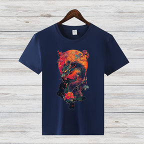 Magischer Drachen | Mystisches Fantasy T-Shirt | Asiatisches Drachenmotiv | Stilvolles Geschenk für Fantasy-Fans