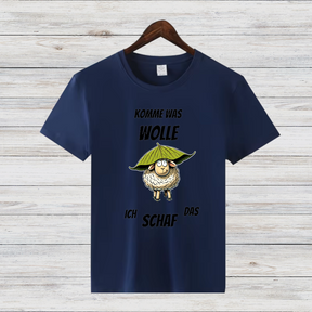 Komme was Wolle | Lustiges Schaf-Shirt | Humorvolles Winterdesign | Statement-Shirt für kalte Tage