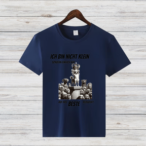 Ich bin nicht klein | Lustiges Hundemotiv Shirt | Humorvolles Statement für Chihuahua-Fans | Perfekt für den Winter