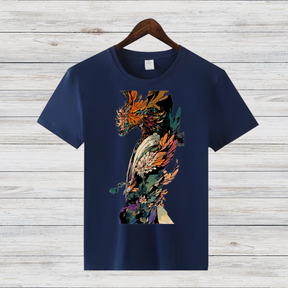 Mystischer Drachenkrieger | Fantasy T-Shirt | Episches Drachen-Motiv | Stilvolles Shirt für Fantasy-Fans