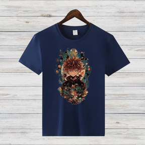 Episches Anime Shirt | Stylisches Manga T-Shirt | Geschenk für Anime-Fans | Baumwollshirt für den Winter