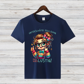 Lustiges Statement Shirt | Buntes Comic Design | Humorvolles Geschenk | Cooles Baumwollshirt für Wintertage