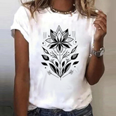 Graphic Flora Shirt