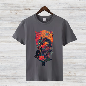 Magischer Drachen | Mystisches Fantasy T-Shirt | Asiatisches Drachenmotiv | Stilvolles Geschenk für Fantasy-Fans