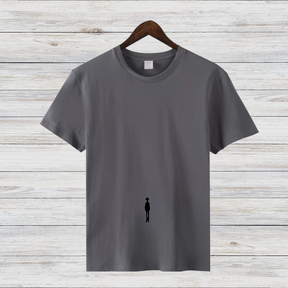 Minimalistisches Design Shirt | Stilvolles Statement Shirt | Modernes Baumwoll T-Shirt | Streetwear Look für den Winter