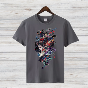 T-Shirt Hintergrund von „The_breathtaking_anime_inspired__Japanese_Illustration_f8c12bc4-2884-443b... #419
