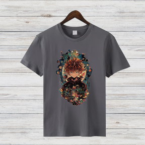 Episches Anime Shirt | Stylisches Manga T-Shirt | Geschenk für Anime-Fans | Baumwollshirt für den Winter