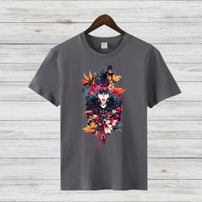 Mystisches Herbstdesign | Künstlerisches T-Shirt | Stilvolles Fantasy-Motiv | Statement Shirt für Kreative