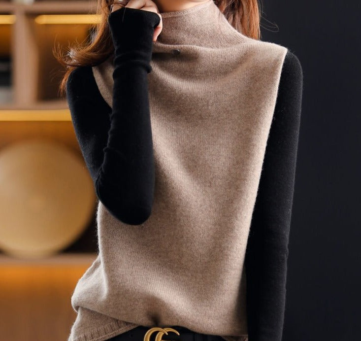 FallStil® - Mod Block Turtleneck Sweater