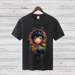 Mystisches Anime Kunst T-Shirt | Fantasy Illustration Shirt | Stilvolles Manga Design | Geschenk für Anime-Fans